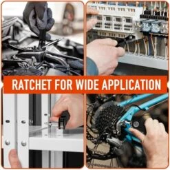 Itopfox Ratchet Screwdriver Set, EDC Gear Tool Pocket Ratcheting Screwdriver, Stocking Stuffers For Men, 90 Degree Right Angle Mini Ratchet Set -Kitchen Chef GUEST e3d891f7 0697 45ea b507 bfb2dcbec63c