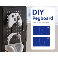 Itopfox U-Shaped Computer Desk With Power Outlets & USB Ports, Spacious Corner Workstation For Home Office & Gaming