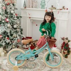 Itopfox Girls Bike With Basket, Kids Bicycle For 3-13 Years, Includes Coaster & Caliper Brakes, Training Wheels & Kickstand, Soft Grips & Bell -Kitchen Chef GUEST ec19db17 5a63 40a7 9e60 382f387fd446