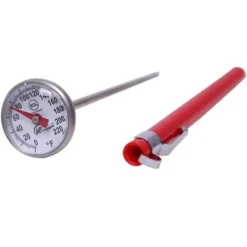 Itopfox Instant Read Dial Thermometer For Coffee Drinks, Chocolate Milk Foam, Stainless Steel With Temperature Clamp -Kitchen Chef GUEST ef75f96f 977e 4c73 a2e9 75f6c1618e00