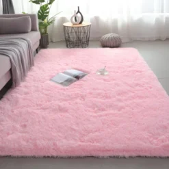 Kitchen Chef 41 Itopfox Shag Area Rug For Bedroom And Living Room, Ultra Soft Fluffy Indoor Carpet For Dorm, Nursery, Kids And Girls Room Decor In Pink