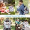 Itopfox Large Capacity Waterproof Diaper Backpack With Insulated Pockets, Changing Pad & Bottle Bag For Baby Essentials (Rose Flower) 1 Itopfox Large Capacity Waterproof Diaper Backpack With Insulated Pockets, Changing Pad & Bottle Bag For Baby Essentials (Rose Flower) -Kitchen Chef GUEST f1c1cf3a 4949 4443 9c2b 89ae54fcdc84