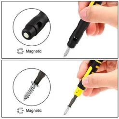Itopfox 4-in-1 Multipurpose Pocket Screwdriver Set With Magnet, Portable Pen Tool For Repairing Laptops, Glasses & Small Devices -Kitchen Chef GUEST f2add4da 8abc 413e 8240 211a5f9c3b23