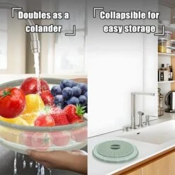 Itopfox 2 In 1 Silicone Microwave Splatter Cover & Mat, Multi-use Kitchen Trivet, Pot Holder, Drying & Baking Pad, Utensil Rest, Counter Protector 10 Itopfox 2 In 1 Silicone Microwave Splatter Cover & Mat, Multi-use Kitchen Trivet, Pot Holder, Drying & Baking Pad, Utensil Rest, Counter Protector -Kitchen Chef GUEST f3cc874c 0905 4a86 b871 53e7287d029b