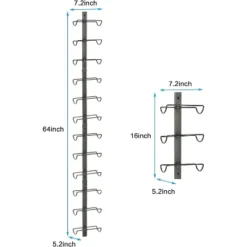 Itopfox 2 Pack Wall Mounted Wine Rack For 24 Bottles, Detachable Wine Storage Organizer Display Holder For Kitchen, Dining Room, Bar, Wine Cellar -Kitchen Chef GUEST f4ab86d6 eb7a 43dc 99a0 1d49d9e85d7d