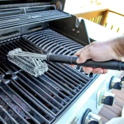 Itopfox 18 Inch Grill Cleaning Brush With 3 Stainless Steel Brushes In 1, Best BBQ Accessories For Easy And Efficient Barbecue Cleaning -Kitchen Chef GUEST f9059720 1af7 4a99 bbdc 81b7cbc843ae