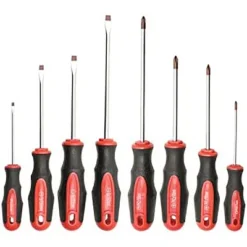 Itopfox 8-Piece Magnetic Screwdriver Set With Red Tip, 4 Phillips & 4 Slotted Tips, Professional Cushion Grip For High Torque -Kitchen Chef GUEST fa110cdc e3dc 499e a540 2dc8c6f937a5