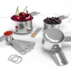 Itopfox Stainless Steel Measuring Cups & Spoons Set, Essential Kitchen Gadgets For Precise Cooking And Baking Needs (10-Piece) 1 Itopfox Stainless Steel Measuring Cups & Spoons Set, Essential Kitchen Gadgets For Precise Cooking And Baking Needs (10-Piece) -Kitchen Chef GUEST fb624616 a48c 4667 bbf3 51c74f4674d9