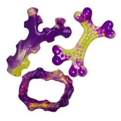 Itopfox Tough Dog Toys For Aggressive Chewers 3 Pack, Indestructible Dog Toy For Large Dogs, Bacon Flavored, Keeps Dogs Busy -Kitchen Chef GUEST fffc98f7 7d47 4207 9d45 81b8c7ffd41d